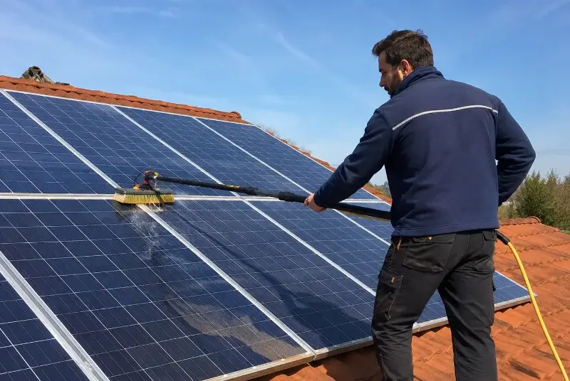 Nettoyage et entretien de panneaux solaires à Camphin-en-Carembault